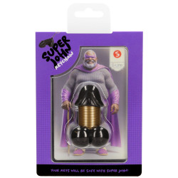 S-Line Porte-Clés Pénis Super John Noir